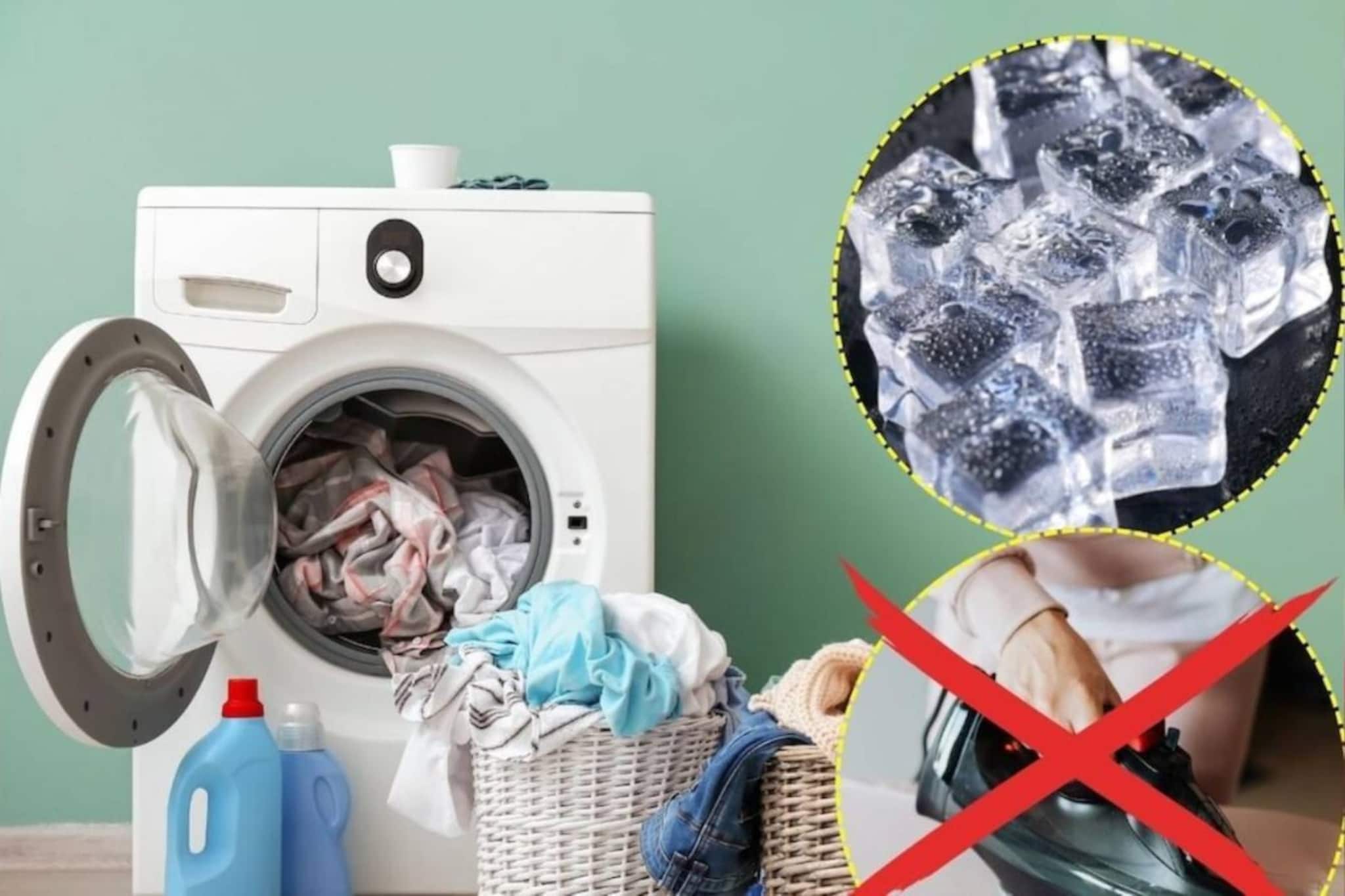 গুনে গুনে ৩ টুকরো বরফ দিন ওয়াশিং মেশিনের ড্রায়ারে! কাচা জামাকাপড় থাকবে ভাঁজহীন! একবারও ইস্ত্রি করতে হবে না! গুনে গুনে ৩ টুকরো বরফ দিন ওয়াশিং মেশিনের ড্রায়ারে! কাচা জামাকাপড় থাকবে ভাঁজহীন! একবারও ইস্ত্রি করতে হবে না!