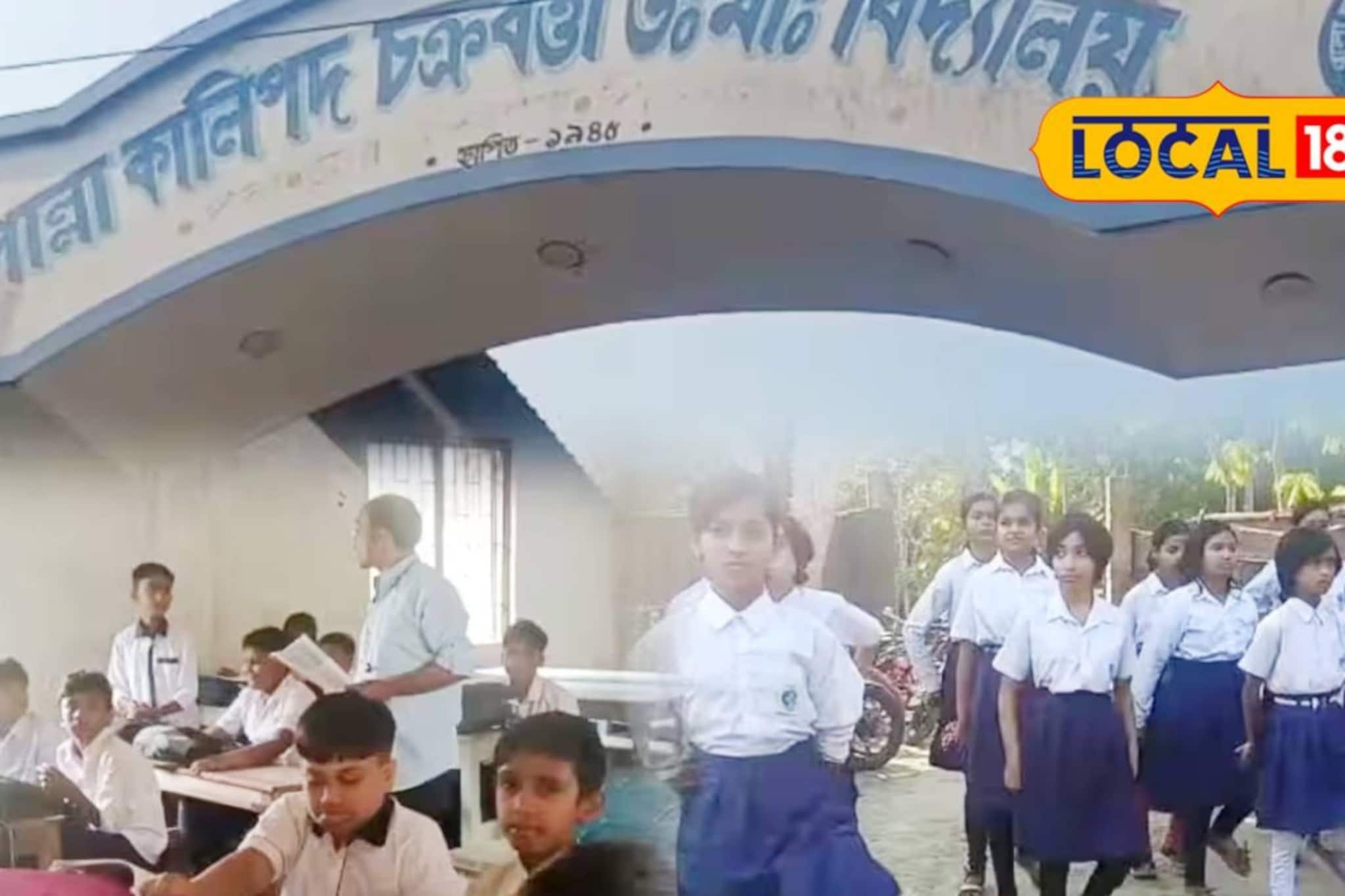 স্কুল বন্ধ থাকলেও যেন বন্ধ না হয় পড়াশোনা! ক্লাস চালু রাখতে গোপালনগরের স্কুলের বিকল্প ব্যবস্থা