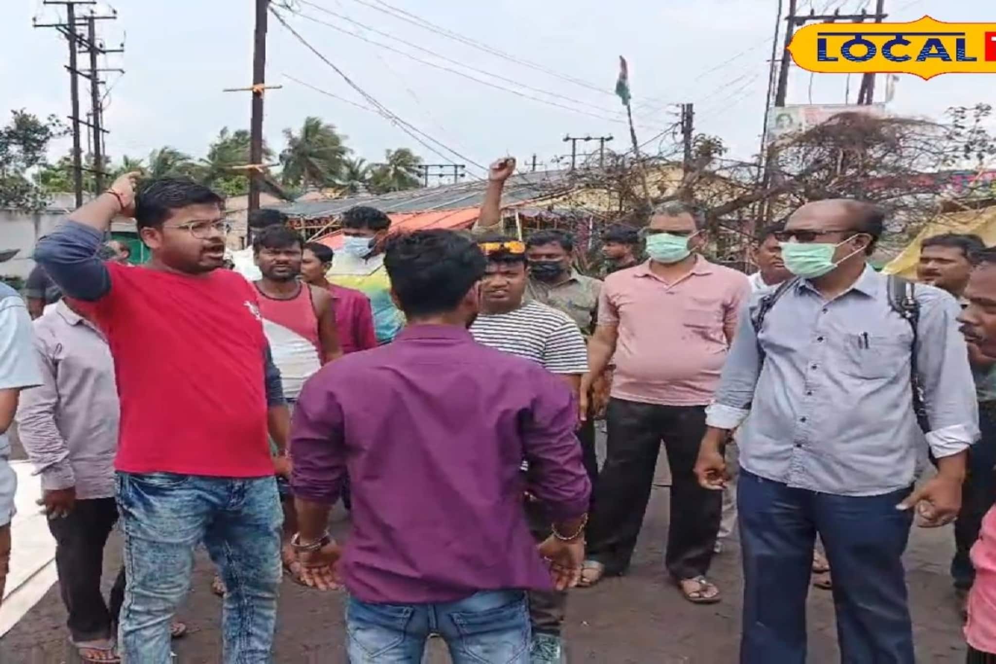 ভাতের থালায় কয়লা, বাতাসে বিষ! দূষণে বিপর্যস্ত হলদিয়ায় বিক্ষোভ 