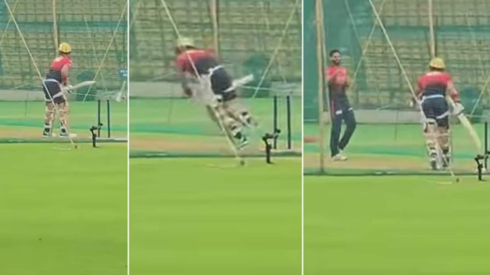 IPL 2026: ভুবির ইয়র্কারে কুপকাত কোহলি! আইপিএলের আগে এ কী অবস্থা? ভাইরাল ভিডিও IPL 2026: ভুবির ইয়র্কারে কুপকাত কোহলি! আইপিএলের আগে এ কী অবস্থা? ভাইরাল ভিডিও