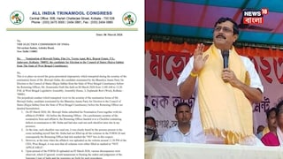 রাহুল সিনহার মনোনয়ন পত্র ঘিরে বিতর্ক