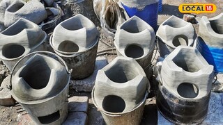 রেডিমেড মাটির উনুন 