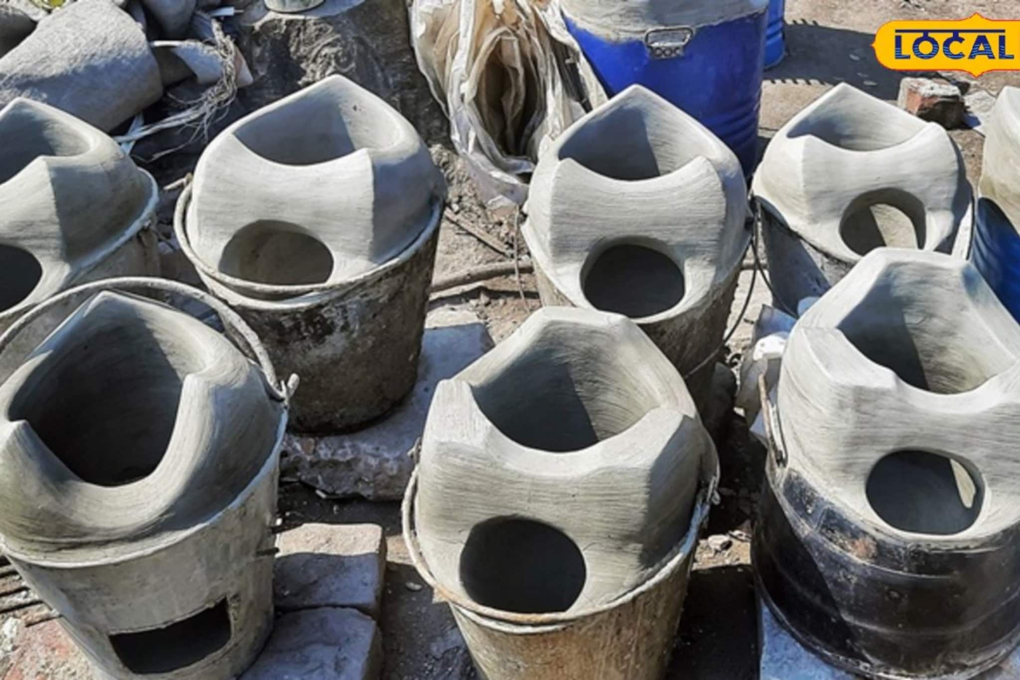 সিলিন্ডার সঙ্কটের মাঝে ভরসা মাটির রেডিমেড উনুন! সামান্য দামে ঢেলে বিকোচ্ছে