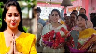 প্রচারে বেরিয়ে মমতা-অভিষেকের নামেও পুজো দিলেন ঋতুপর্ণা! প্রচারে বেরিয়ে মমতা-অভিষেকের নামেও পুজো দিলেন ঋতুপর্ণা!