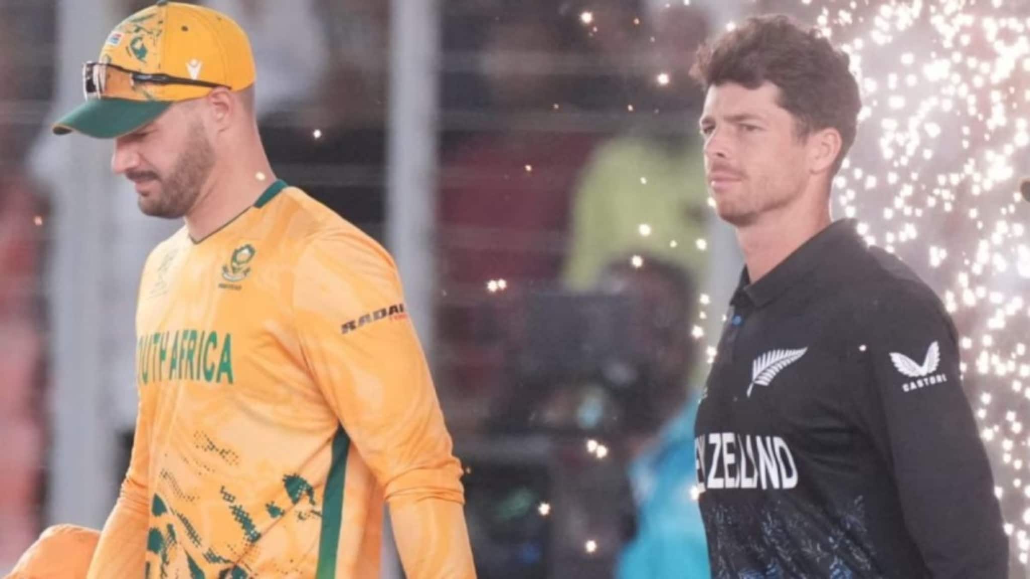 SA vs NZ: দুই দলে একাধিক বদল! সেমিতে টস জিতে বোলিংয়ের সিদ্ধান্ত নিউজিল্যান্ডের