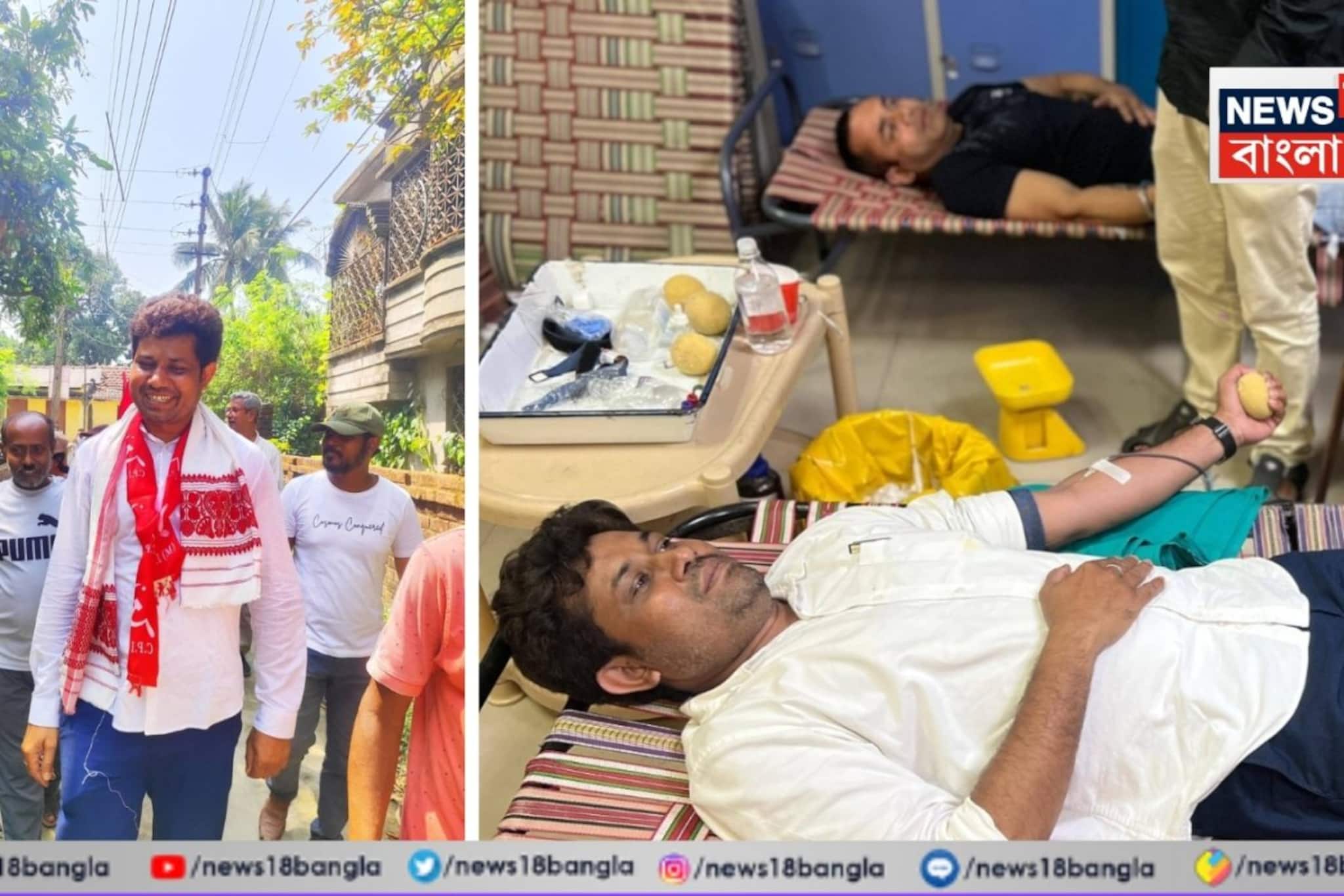 প্রচার ফেলেই আচমকা হাসপাতালে ছুটলেন কল্যাণীর সিপিআইএম প্রার্থী সবুজ, কেন? 