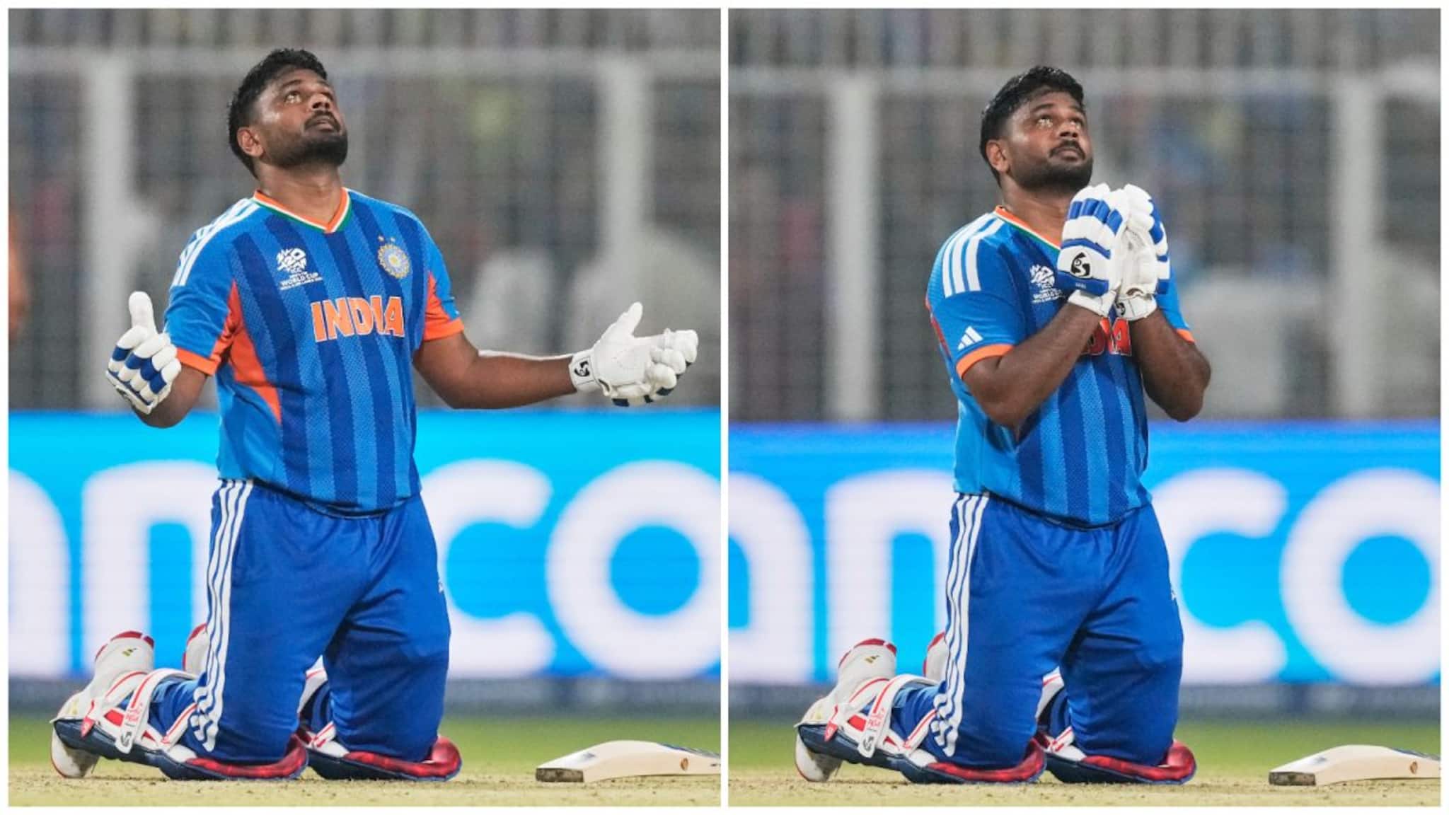 সবই ঈশ্বরের পরিকল্পনা...ধন্যবাদ! ম্যাচ জিতিয়ে সঞ্জুর সেলিব্রেশন মন ছুঁয়ে গেল সকলের