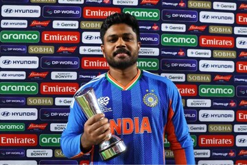 টি২০ বিশ্বকাপে তৃতীয় ভারতীয় ক্রিকেটার হিসেবে ‘প্লেয়ার অফ দ্য টুর্নামেন্ট’ খেতাব সঞ্জুর