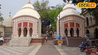 সর্বমঙ্গলা মন্দিরে জোড়া শিব মন্দির