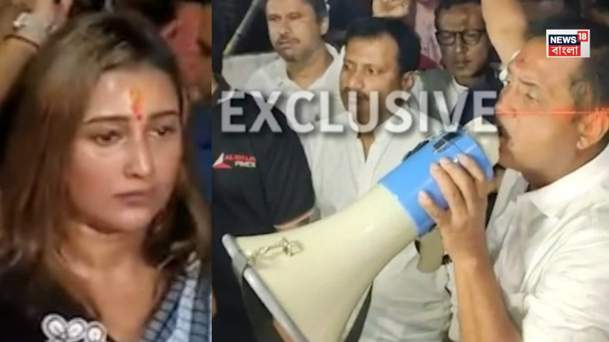 TMC BJP Clash: মুখোমুখি সজল- সায়ন্তিকা, চরম উত্তেজনা বরানগরে! দেখুন ভিডিও