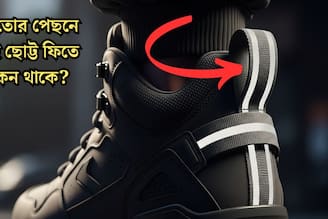 রোজ পরছেন, বলুন তো জুতোর পেছনে কেন থাকে এই ছোট্ট ‘ফিতে’? ৯৯% লোকজনই জানেন না এর আসল কাজ