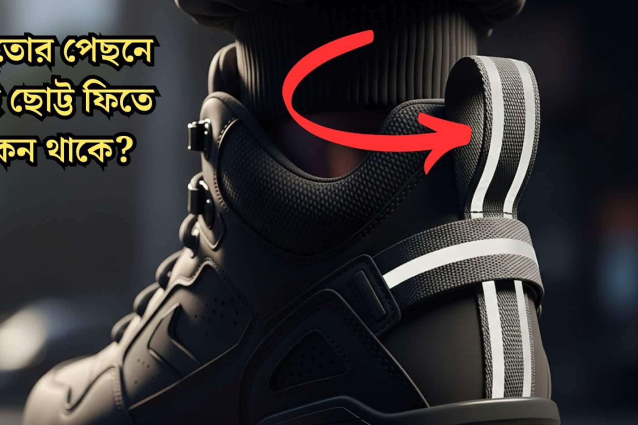 রোজ পরছেন, বলুন তো জুতোর পেছনে কেন থাকে এই ছোট্ট ‘ফিতে’? ৯৯% লোকজনই জানেন না এই আসল কাজ