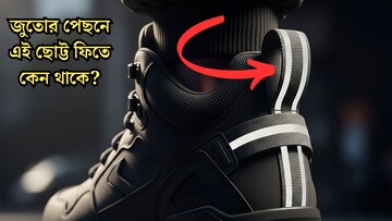 রোজ পরছেন, বলুন তো জুতোর পেছনে কেন থাকে এই ছোট্ট ‘ফিতে’? ৯৯% লোকজনই জানেন না এর আসল কাজ