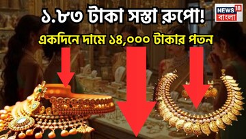 রুপোর দামে ধামাকা পতন! সস্তা ১.৮৩ লক্ষ টাকা! সোনাও শুয়ে পড়েছে, একদিনে সাদা ধাতুর দাম ১৩,০০০ টাকা পড়েছে