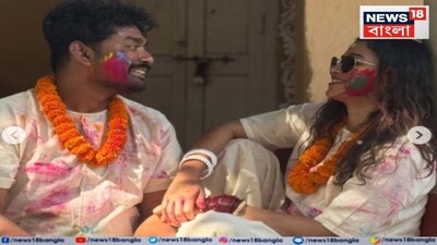 Sohini Sarkar celebrates Dol In ShantiniketanImage: Instragram Handle of Sohini Sarkar