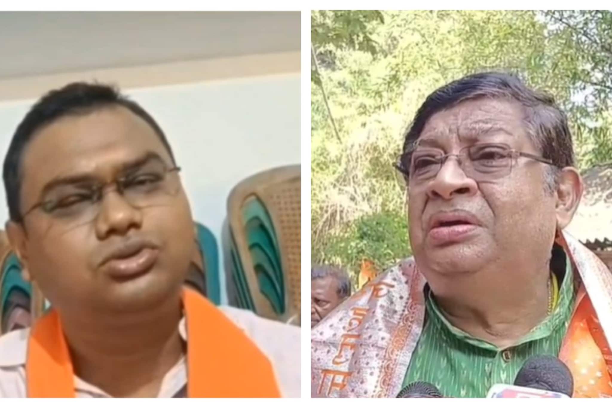 শুক্রবার অভিষেকের সভায় ছিলেন, শনিবার বিজেপি প্রার্থীর মাথায় হাত দিয়ে আশীর্বাদ! ফের চর্চায় তৃণমূল বিধায়ক সৌমেন শুক্রবার অভিষেকের সভায় ছিলেন, শনিবার বিজেপি প্রার্থীর মাথায় হাত দিয়ে আশীর্বাদ! ফের চর্চায় তৃণমূল বিধায়ক সৌমেন