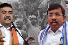 Suvendu vs Pabitra: সরগরম নন্দীগ্রাম! TMC প্রার্থী পবিত্র করের বাড়ির সামনে শুভেন্দুর মিছিল থেকে স্লোগান, দেখুন ভিডিও