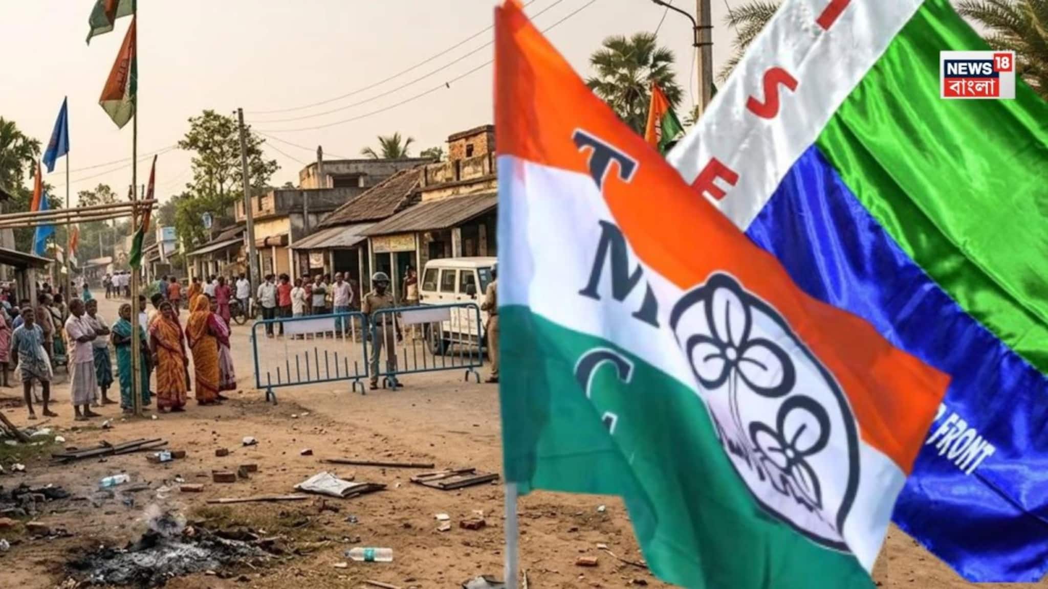 TMC ISF Clash: দেওয়াল লিখনকে কেন্দ্র করে উত্তপ্ত ভাঙড়, আইএসএফ-তৃণমূল তুমুল অশান্তি! আহত একাধিক