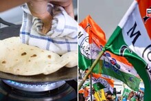 TMC: রুটি বেলতে বেলতেই ভোট চাইলেন পুরশুরার তৃণমূল প্রার্থী, এদিকে বিজেপির হাতিয়ার 'চপ-বেগুনি'