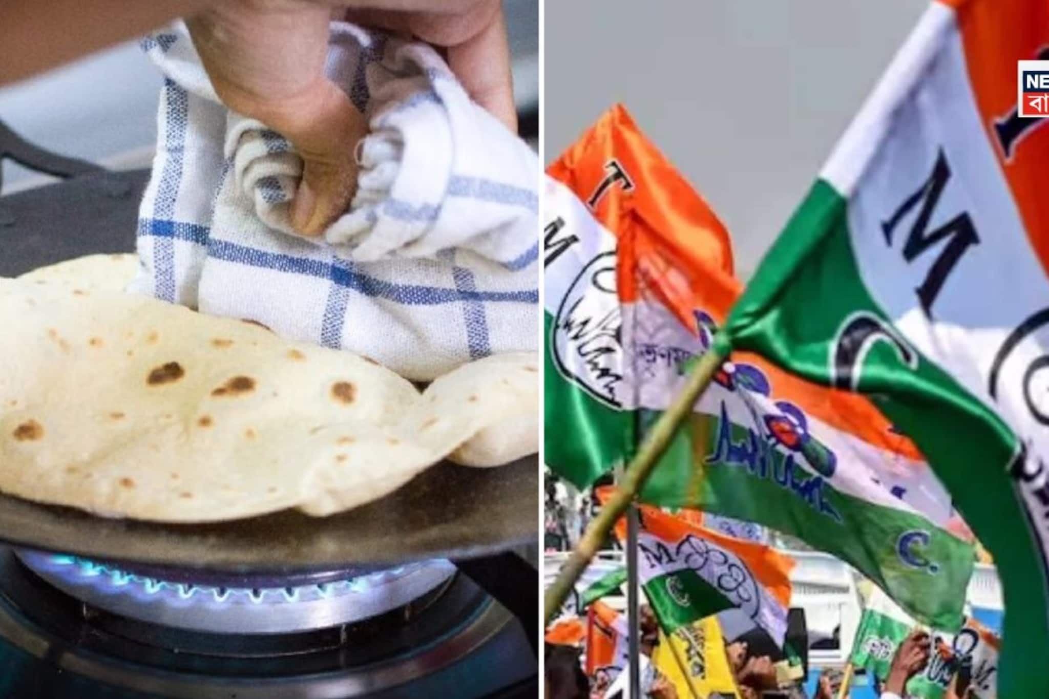 TMC: রুটি বেলতে বেলতেই ভোট চাইলেন পুরশুরার তৃণমূল প্রার্থী, এদিকে বিজেপির হাতিয়ার 'চপ-বেগুনি' TMC: রুটি বেলতে বেলতেই ভোট চাইলেন পুরশুরার তৃণমূল প্রার্থী, এদিকে বিজেপির হাতিয়ার 'চপ-বেগুনি'