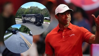 গাড়ি দুর্ঘটনার পর গ্রেফতার টাইগার উডস (Photo: X) গাড়ি দুর্ঘটনার পর গ্রেফতার টাইগার উডস (Photo: X)