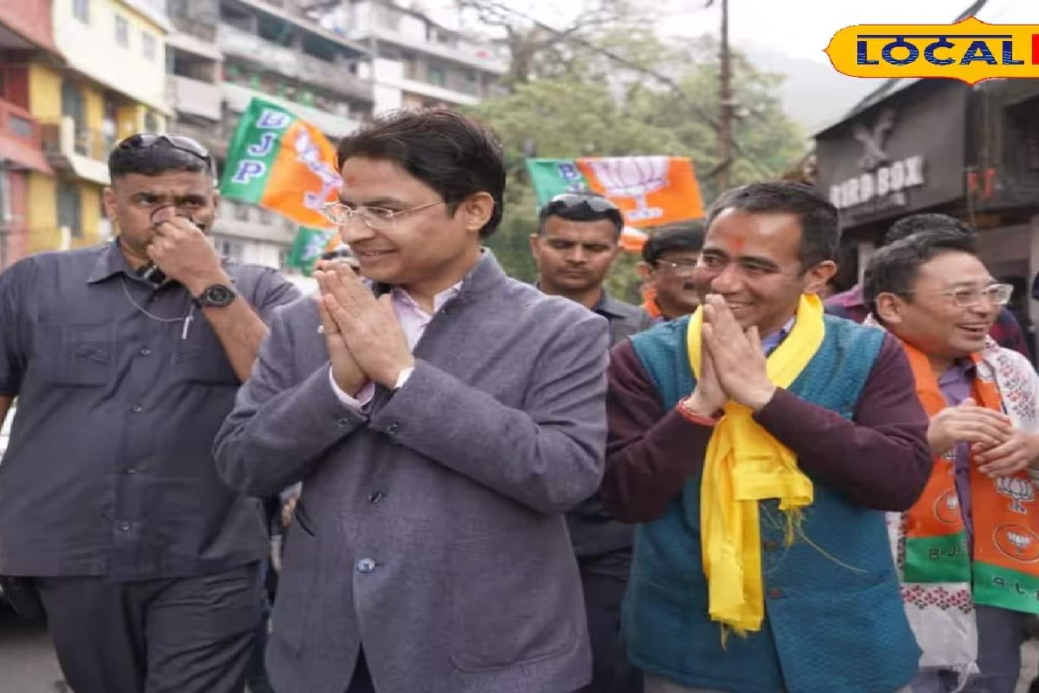 পাহাড়ে ঘরে ঘরে বিজেপির ঝড়! রাজু বিস্তা-সঞ্জীব লামাদের সঙ্গে জোর প্রচার, লক্ষ্য দার্জিলিং জয় 