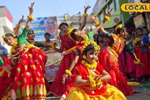 Basanta Utsav: দোলের দিন রাজ্য জুড়ে রঙিন ছবি! শান্তিনিকেতনের আদলে বসন্ত উৎসব মেদিনীপুরে, রবীন্দ্র আঙ্গিকে আয়োজন, দেখুন মুগ্ধ করা ছবি