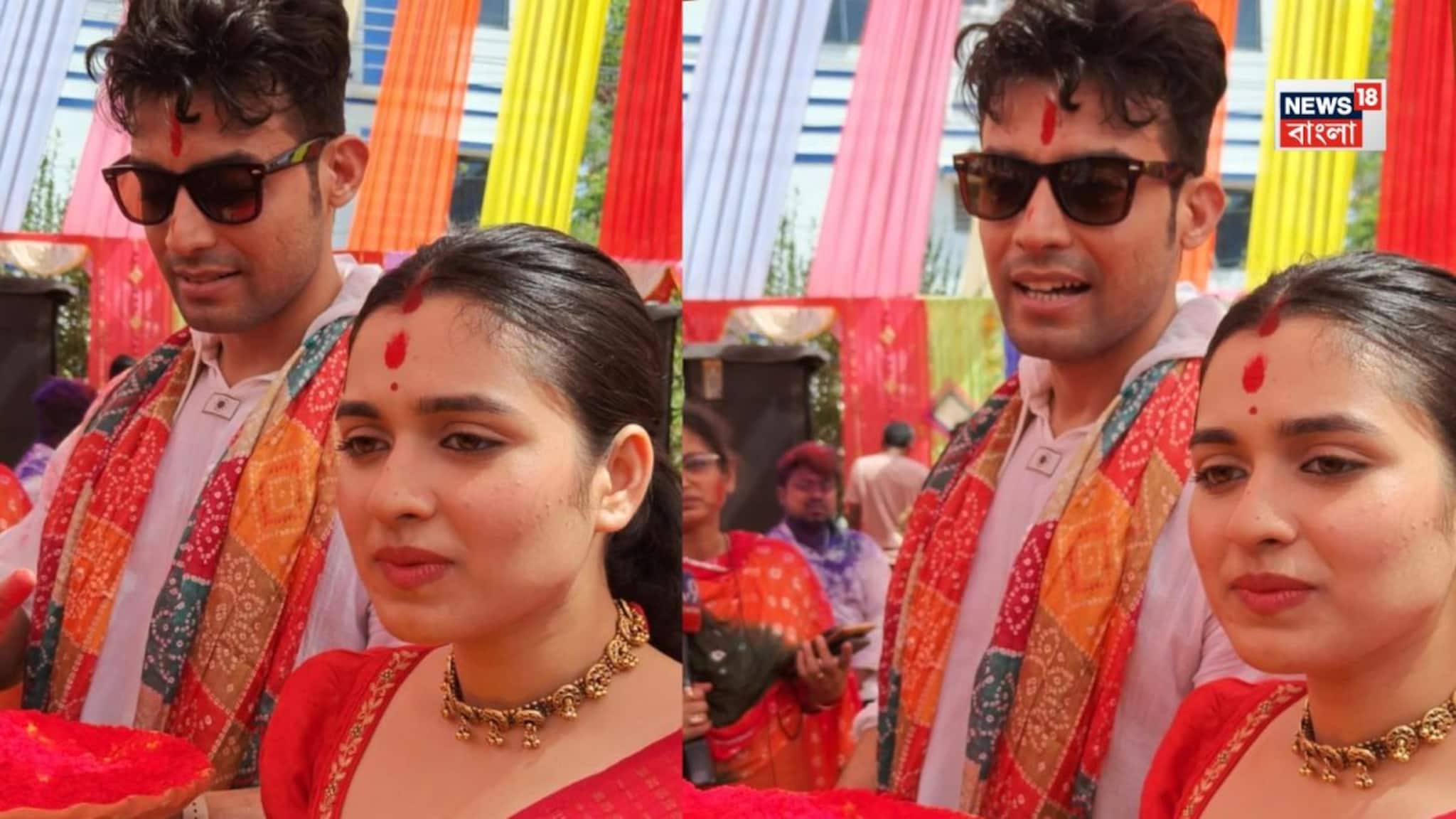 Holi 2026: বিয়ের পর প্রথম দোল, রঙের খেলায় মাতলেন রণজয়-শ্যামৌপ্তি, রইল এক্সক্লুসিভ ছবি