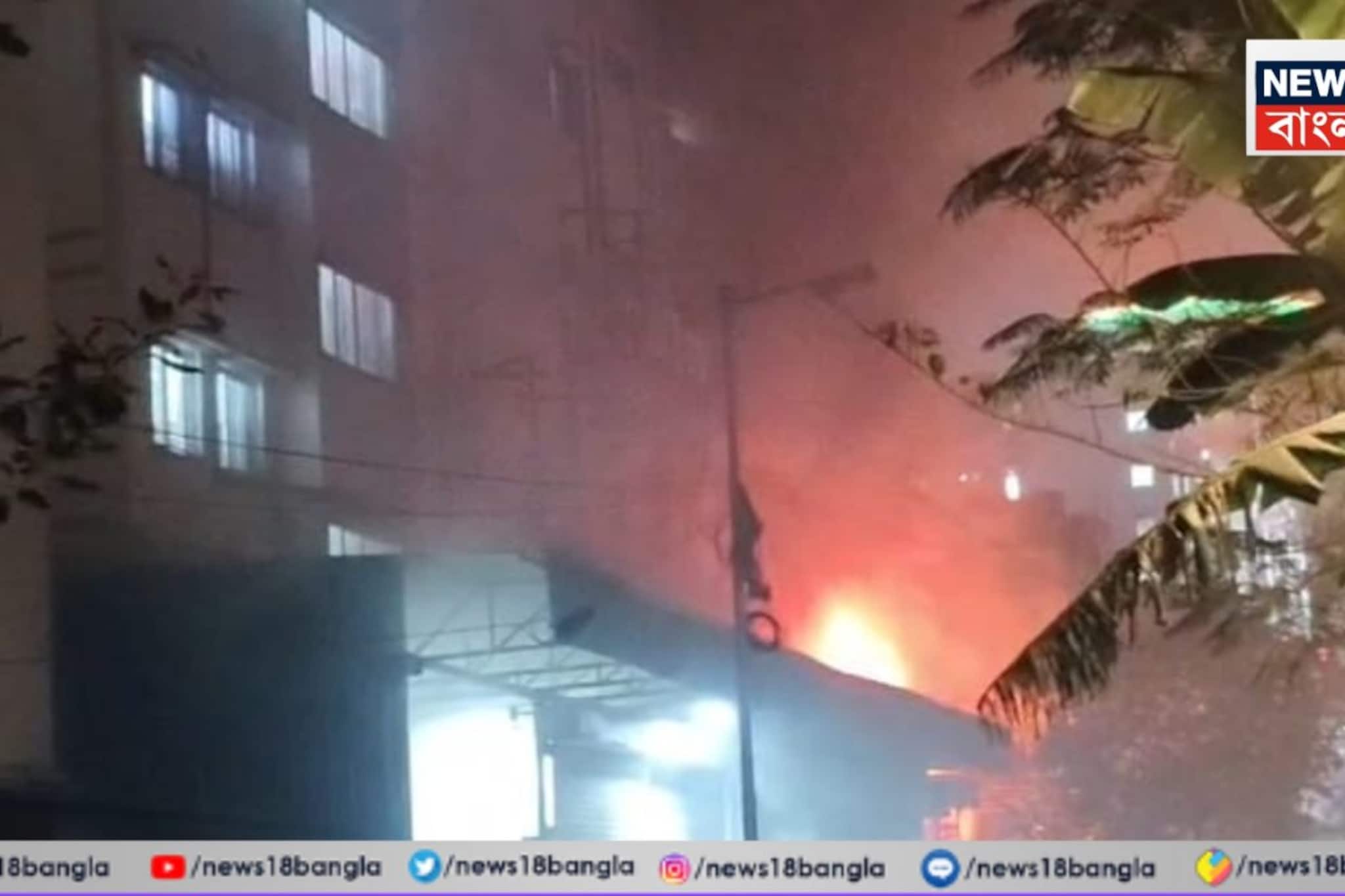 ওয়াও মোমোর’ পর এবার ‘মিও আমোরে’র কারখানায় আগুন! ঘটনাস্থলে দমকলের ৩ টি ইঞ্জিন