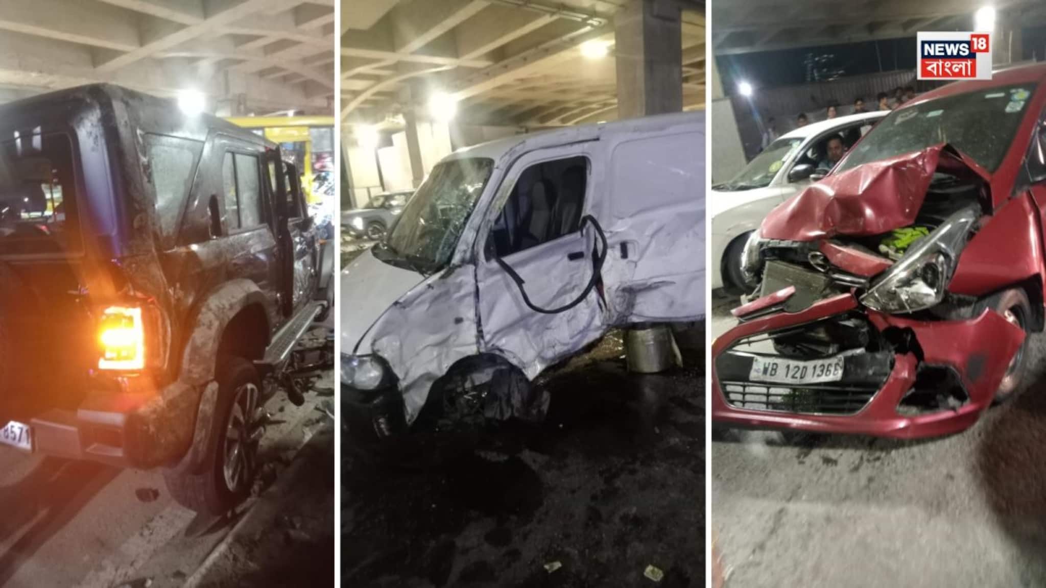 New Town car accident: নিউ টাউনে ভয়াবহ দুর্ঘটনা! বেপরোয়া থারের ধাক্কায় দুমড়ে মুছড়ে গেল ২টি গাড়ি, একটি বাইক, আশঙ্কাজনক অনেকে