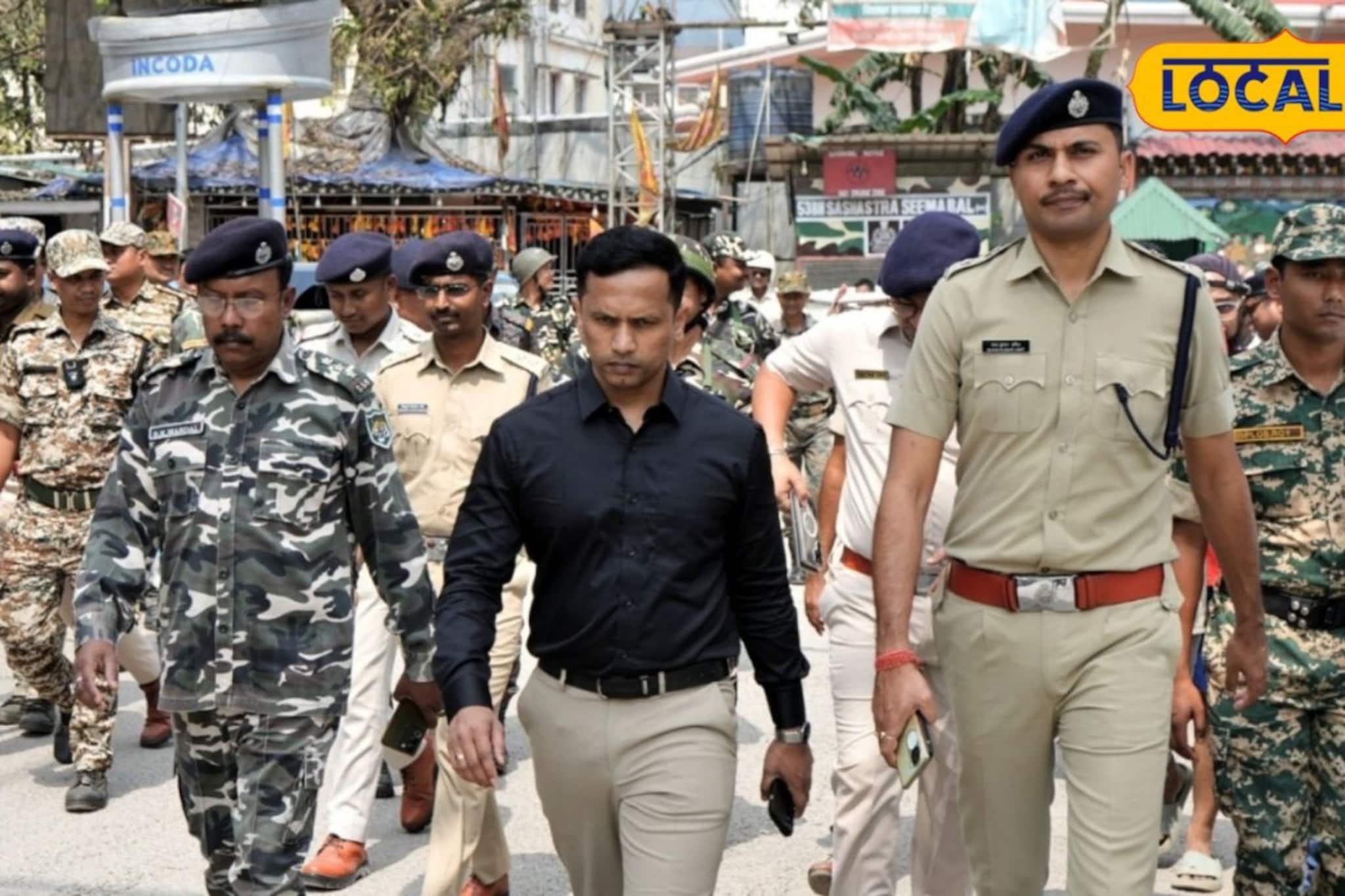 জওয়ানের বুটের আওয়াজে কাঁপল সীমান্ত! ভোটের আগে ভারত-ভুটান সীমান্তে জেলাশাসক-পুলিশ সুপারের ‘স্ট্রাইকিং’ ভিজিট, ছবিতে দেখুন