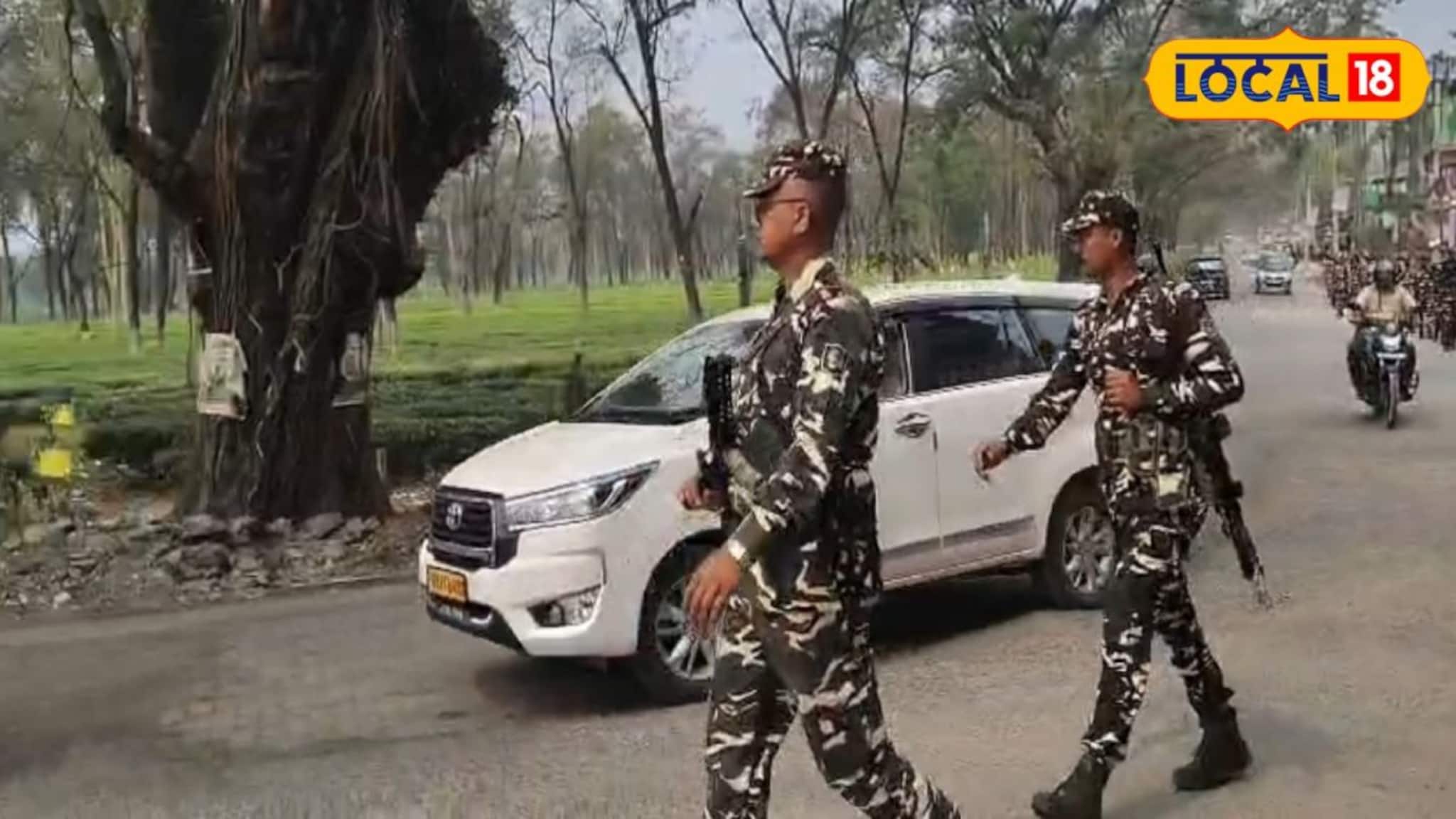ভোটের আগে জেলায় অ্যাকশন মোডে বিশাল কেন্দ্রীয় বাহিনী!নজরে ভুটান সীমান্তের এলাকা