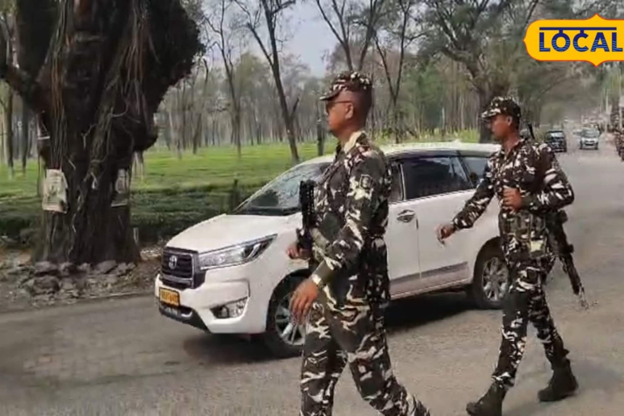 ভোটের আগে জেলায় অ্যাকশন মোডে বিশাল কেন্দ্রীয় বাহিনী!নজরে ভুটান সীমান্তের এলাকা ভোটের আগে জেলায় অ্যাকশন মোডে বিশাল কেন্দ্রীয় বাহিনী!নজরে ভুটান সীমান্তের এলাকা