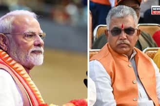 'আরে তুম তো বহত বদমাশ হো...!' দিলীপ ঘোষের হাত ধরে ব্রিগেড মঞ্চে হঠাৎ বললেন মোদি, মুহূর্তেই মুচকি হাসি দিলীপের!
