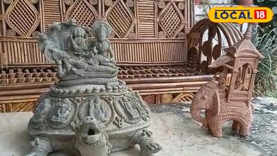 মোহনলাল মান্নার তৈরি মাটির পুতুল