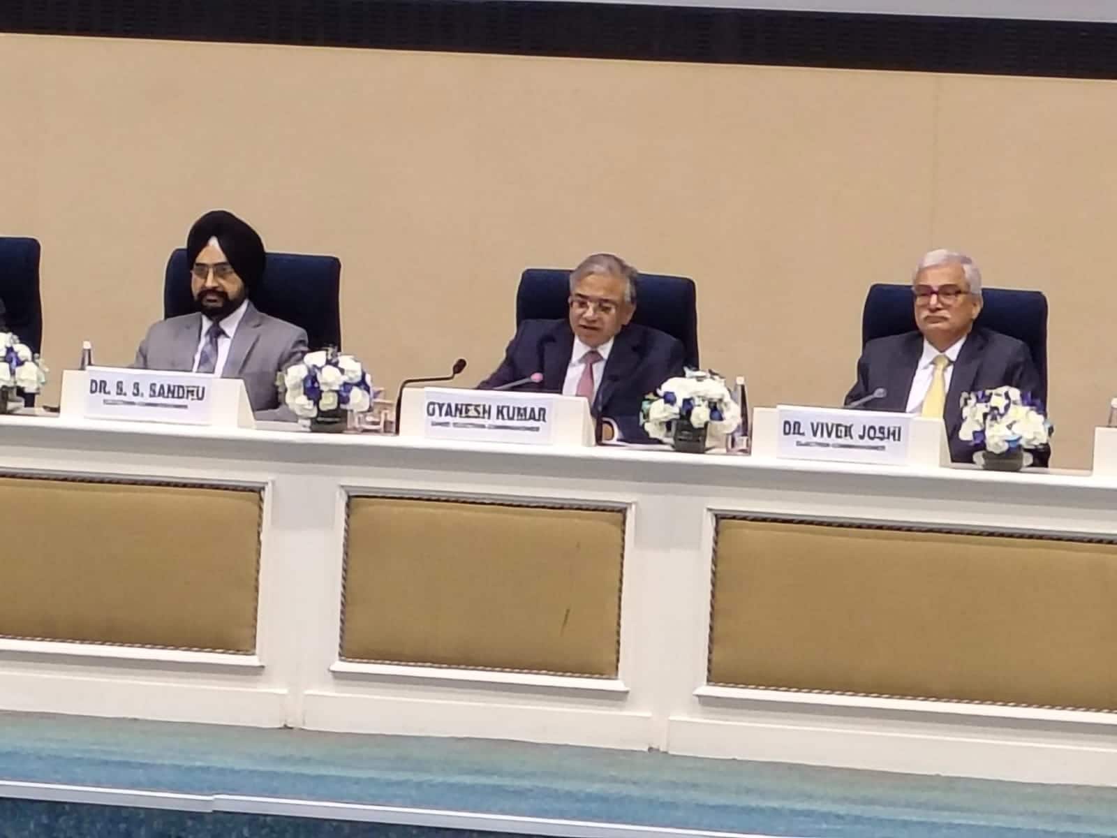 নির্ঘণ্ট ঘোষণা করলেন জ্ঞানেশ কুমার