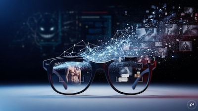 মেটার ‘স্মার্ট’ চশমা ঘিরে বিতর্ক, ব্যক্তিগত মুহূর্ত ফাঁসের অভিযোগে শোরগোল! (AI Image) 