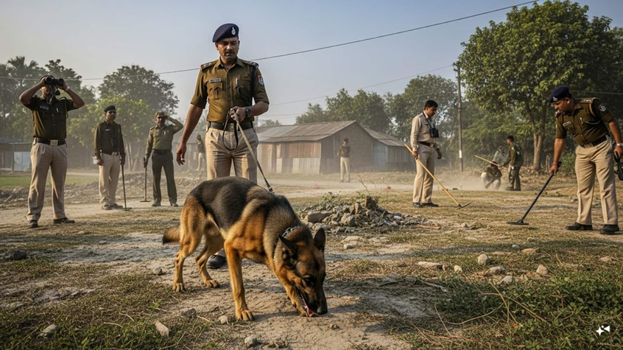কালীগঞ্জে ভোটের আগে বোমার খোঁজে পুলিশের তল্লাশি! ডগ স্কোয়াড নিয়ে একাধিক এলাকায় অভিযান