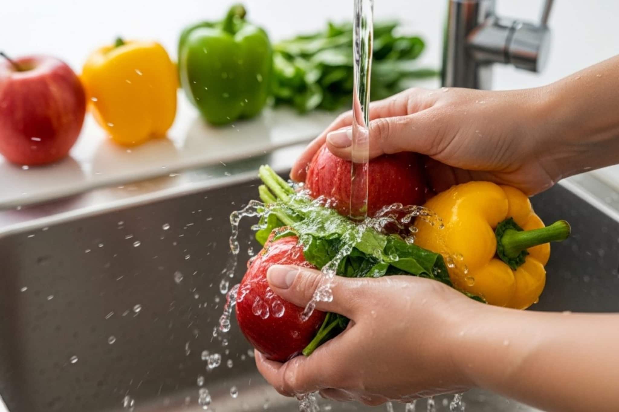 ফল-সবজি শুধু জলেই পরিষ্কার করেন? এতেও কিলবিল করবে জীবাণু! এই সাদা গুঁড়ো মেশালেই কেল্লাফতে!   