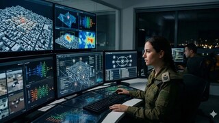 মানুষের চেয়ে ৫০ গুণ দ্রুত! ইজরায়েলের ‘টার্গেট ফ্যাক্টরি’ কীভাবে সেকেন্ডে বেছে নিচ্ছে কার ওপর বোমা পড়বে? (Image: AI)