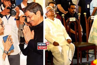 'আগে বিমান দা'র গাড়ি আসুক...', নিজের গাড়িকে বারণ করে বিমান বসুকে গাড়িতে তুলে দিলেন মমতা, 'থ্যাঙ্ক ইউ' বললেন বিমান, রাজ্যপালের শপথে বিরল সৌজন্য