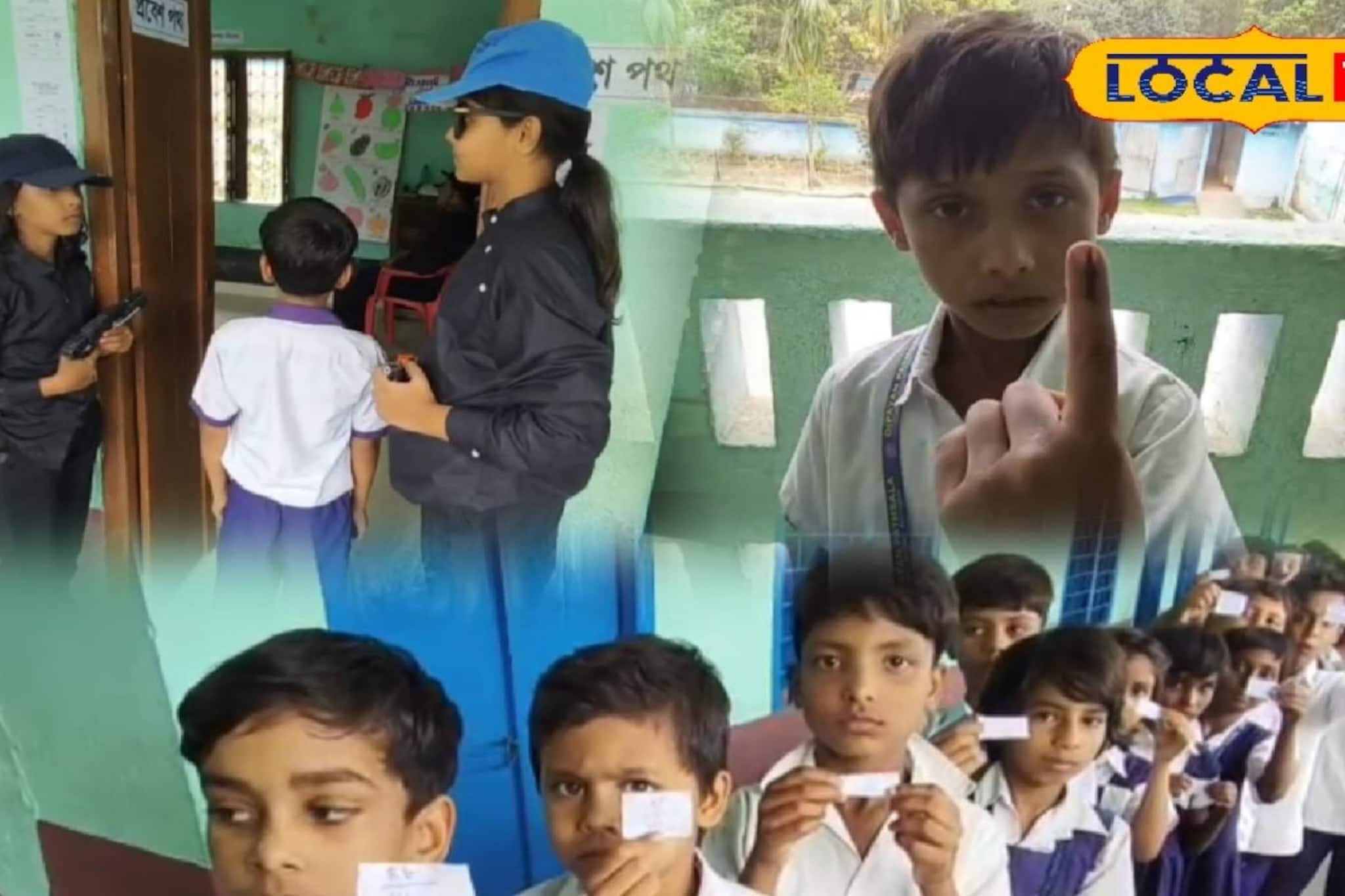 দিন ঘোষণার আগেই ভোট হয়ে গেল মুর্শিদাবাদে, কেন্দ্রীয় বাহিনীর কড়া নজর! ভোটারদের লম্বা লাইন