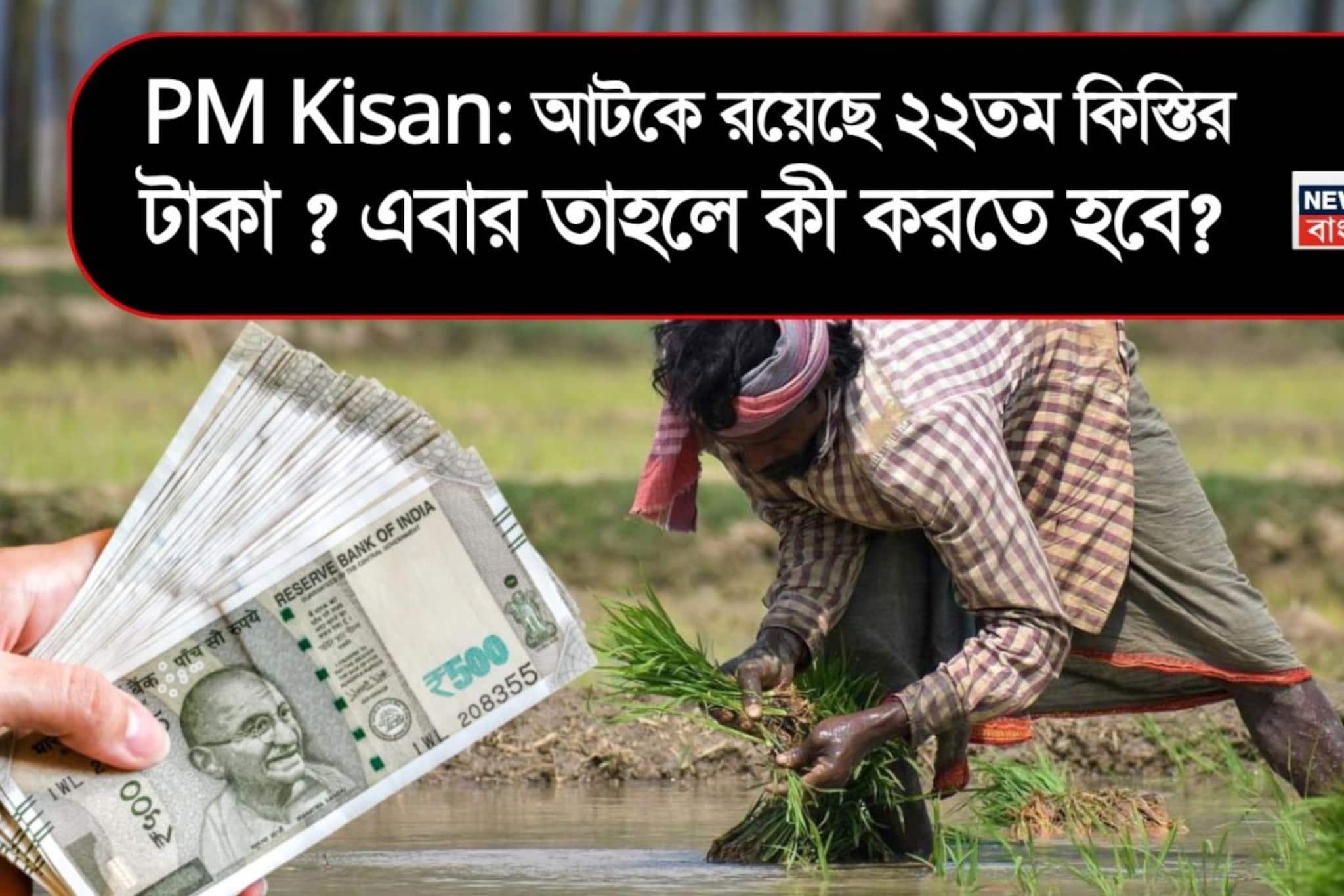 PM Kisan: আটকে রয়েছে ২২তম কিস্তির টাকা ? এবার তাহলে কী করতে হবে ?
