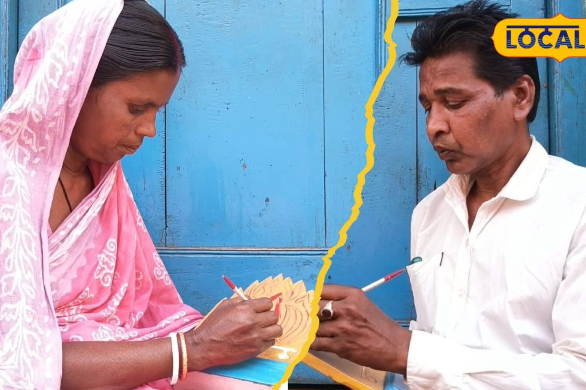 শিমুল কাঠে ছোঁয়াতেই কেল্লাফতে! পুরুলিয়ার দম্পতির তৈরি জিনিস লুফে নিচ্ছেন ক্রেতারা