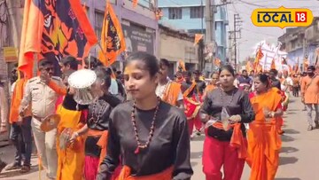 ভোটের মুখে নয়া চমক অনুব্রতর! গলায় রাম নামের উত্তরীয় পরে হাঁটলেন রামনবমীর মিছিলে