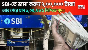 Deposit 200000 in SBI FD and Earn 105985 rupees  Assured Interest Check Full Calculation dc