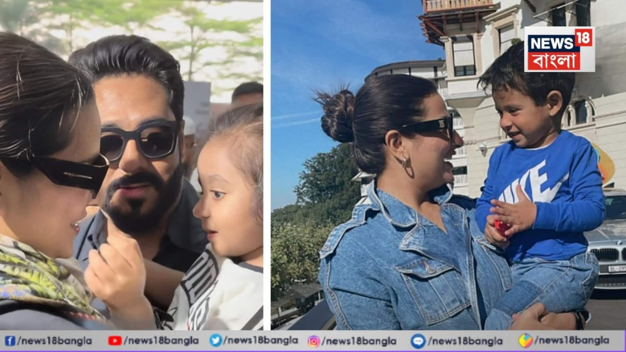 Subhashree Ganguly: অবশেষে দেশে ফিরলেন শুভশ্রী-ইউভান... রাজের মুখে চওড়া হাসি, মা'কে জড়িয়ে ধরল ছোট্ট ইয়ালিনি