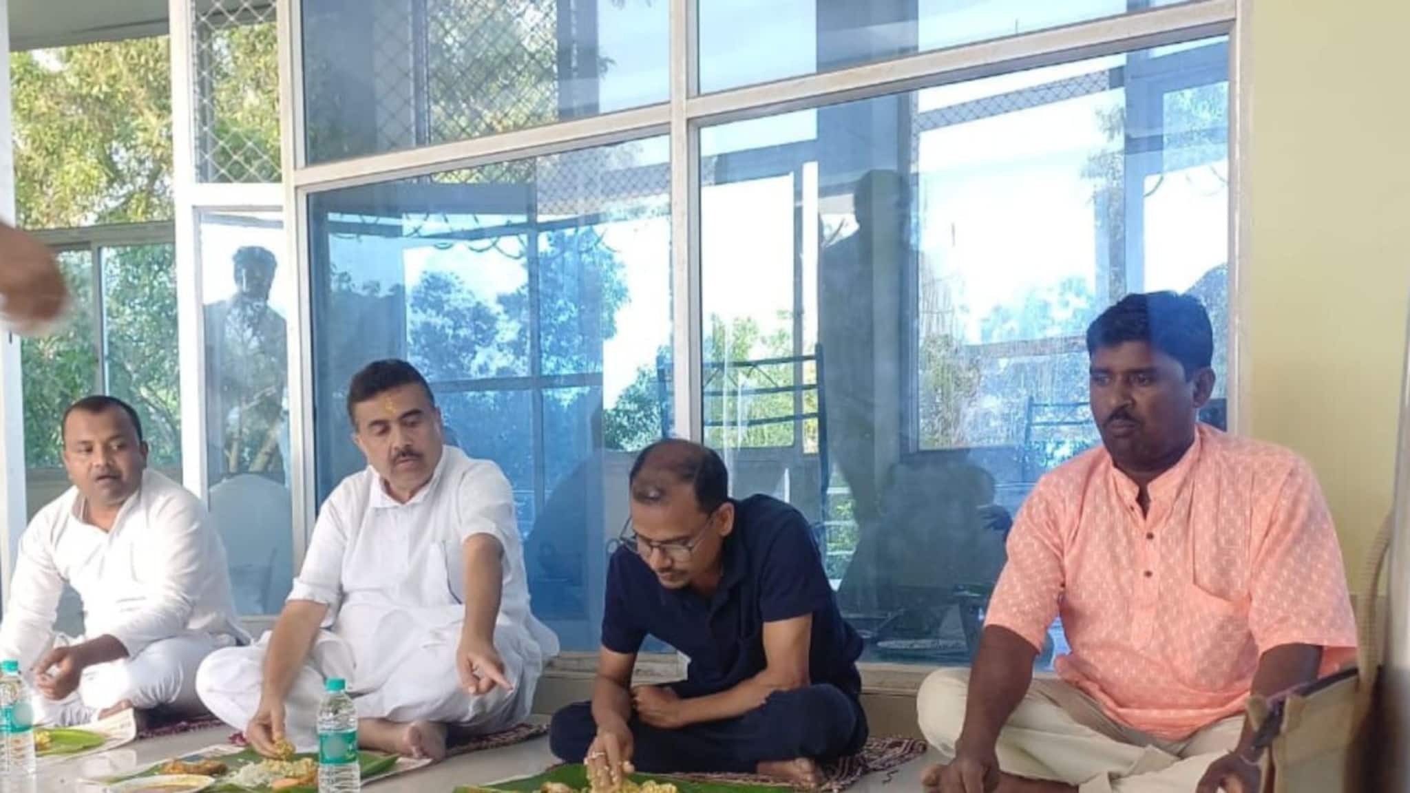 প্রচার শুরু করেই চমক শুভেন্দুর! দুপুরে কাদের সঙ্গে বসে মধ্যাহ্নভোজ সারলেন নন্দীগ্রামের BJP প্রার্থী জানেন? উঠে এল 'সেই' ইতিহাস!