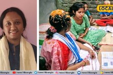 হাঁটতে হাঁটতে আচমকা দাঁড়িয়ে পড়লেন তৃণমূল প্রার্থী...! তারপরেই একী করে বসলেন তনুশ্রী হাঁসদা? সবাই স্তম্ভিত!