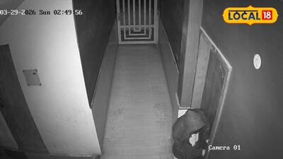 চুরির ঘটনার সিসিটিভি ছবি